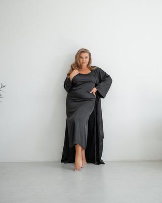 Нічна сорочка "Sofi" Чорний 30091 фото