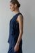 Топ подовжений на запах Forly з льону Denim XL/XXL Синій LN0093-13-70_XL/XXL LN0093-13-70 фото 3