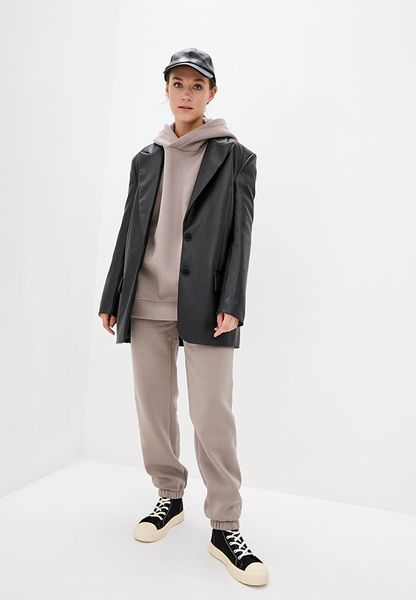 Худі жіноче трикотажне Forly з капюшоном на флісі Mokachino L/XL Бежевий TR0043-01-60_L/XL TR0043-01-60_S/M фото
