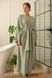 Forly Халат шелковый с хлопком Wasabi ONE SL0035-17-04_ONE SL0035-17-04_ONE фото 1