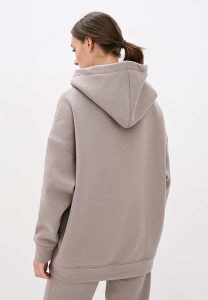 Худі жіноче трикотажне Forly з капюшоном на флісі Mokachino L/XL Бежевий TR0043-01-60_L/XL TR0043-01-60_L/XL фото