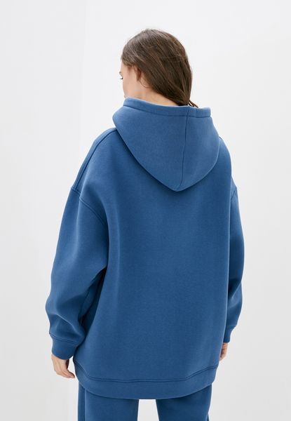 Худи женское трикотажное Forly с капюшоном на флисе Teal L/XL Синий TR0054-06-60_L/XL TR0054-06-60_S/M фото