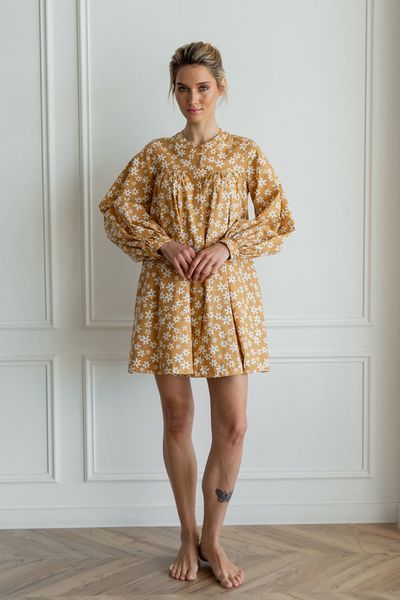 Forly Сукня з бавовни Linda L-XXL Жовтий HL0090-82-02_L-XXL HL0090-82-02_XS-M фото