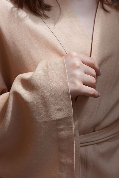 Кимоно - рубашка Forly из льна Rachel XL/XXL LN0071-20-60_XL/XXL LN0071-20-60 фото