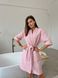 Жіночий Халат COSY кімоно вафельний рожевий 1122XL фото 1