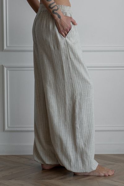 Брюки-блумеры Forly из льна Band XL/XXL Бежевый LN0092-69-09_XL/XXL LN0092-69-09 фото