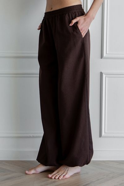 Брюки-блумеры Forly из льна Brownie XL/XXL Коричневый LN0092-08-09_XL/XXL LN0092-08-09 фото