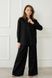 Брюки із защипами Forly зі 100% льону Black XL/XXL Чорний LN0072-16-09_XL/XXL LN0072-16-09 фото 4