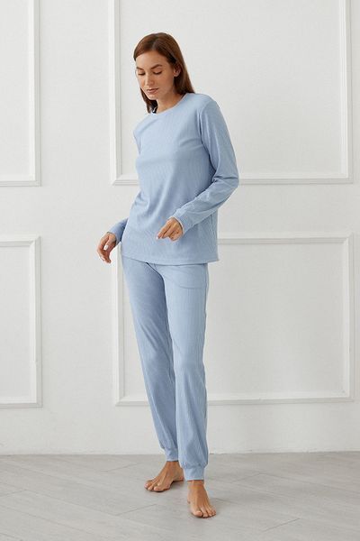Брюки трикотажные Forly Valery S Голубой TR0056-04-12 TR0056-04-09_S фото