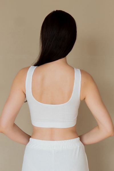 Топ трикотажний Forly Coconut XXL Білий TR0078-02-70_XXL TR0078-02-70_S фото
